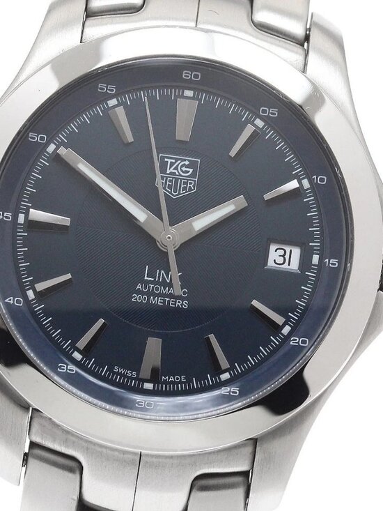TAG HEUER Link WJF2112.BA0570 Date Navy Dial Automatic Men\'s Watch_942300